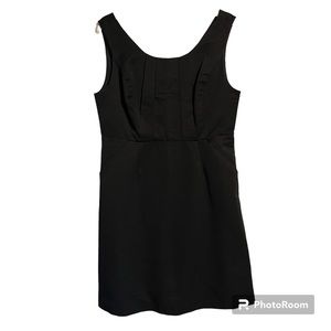 The Limited size 12 black sleeveless dress with pockets